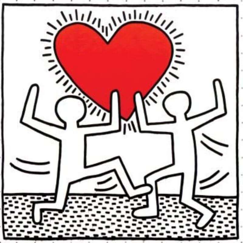 Paintings talking about love